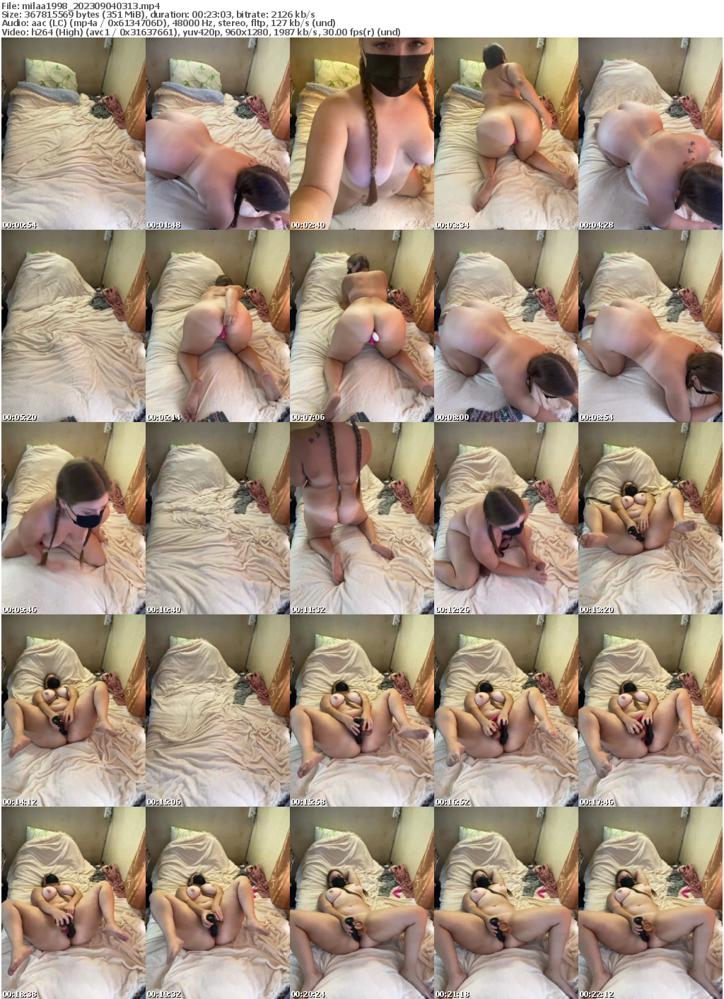 Preview thumb from milaa1998 on 2023-09-04 @ bongacams