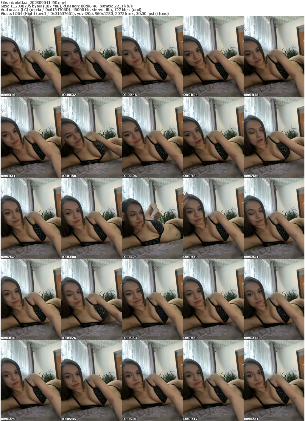 Preview thumb from nicolettaa on 2023-09-04 @ bongacams