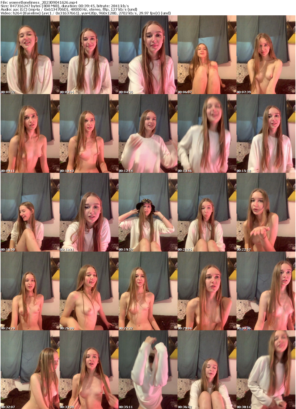 Preview thumb from ysweetloneliness on 2023-09-04 @ bongacams