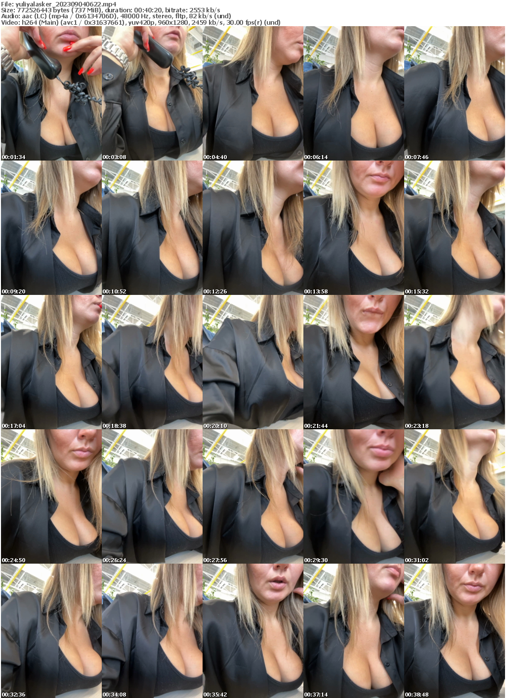 Preview thumb from yuliyalasker on 2023-09-04 @ bongacams