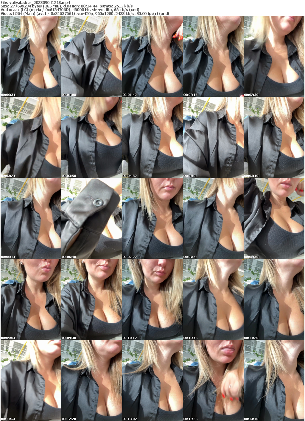 Preview thumb from yuliyalasker on 2023-09-04 @ bongacams