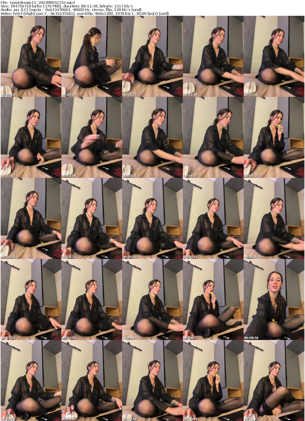 Preview thumb from 1yourdream11 on 2023-09-05 @ bongacams