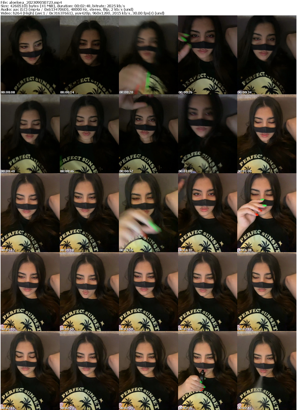 Preview thumb from aloeloea on 2023-09-05 @ bongacams