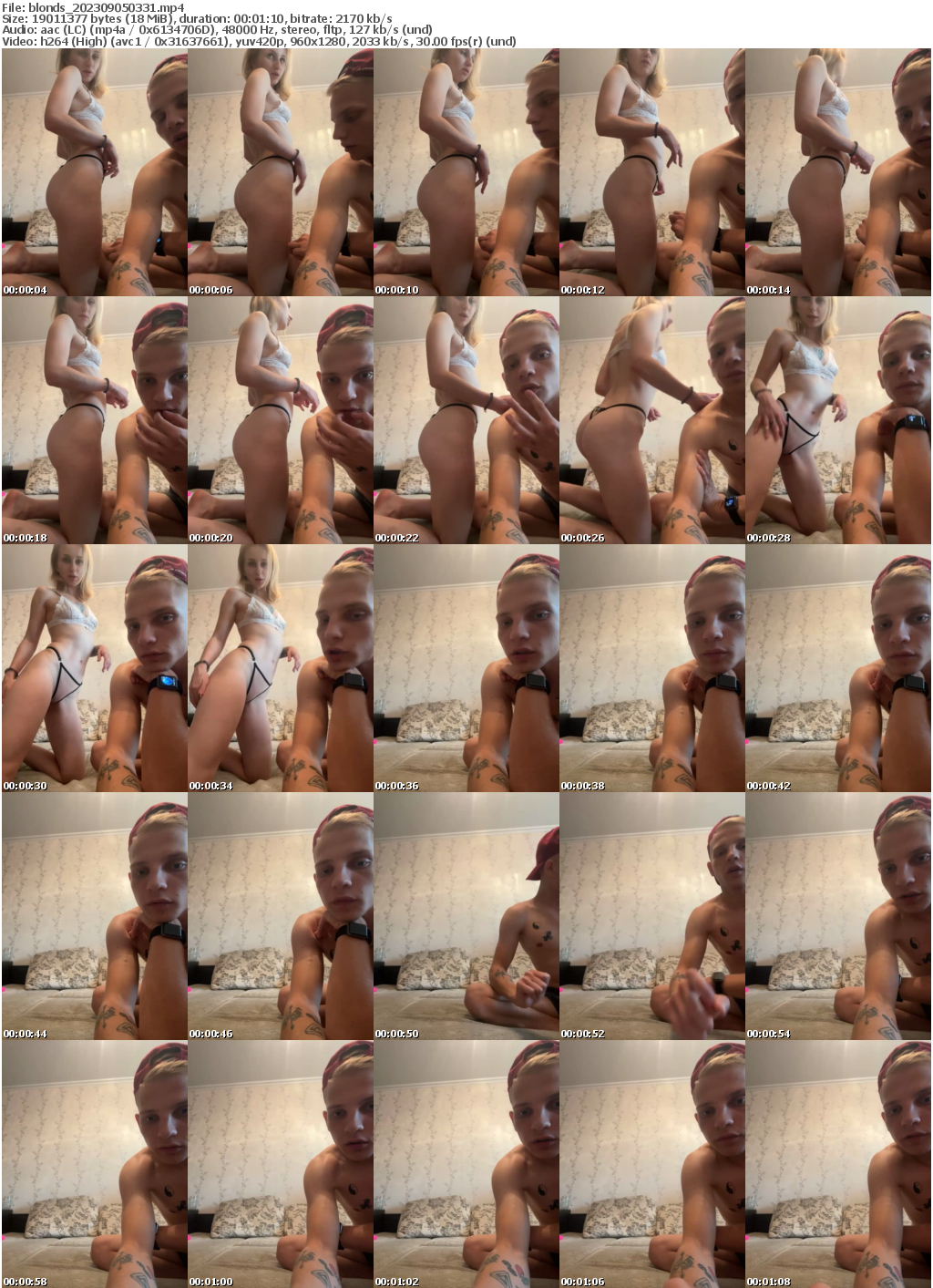 Preview thumb from blonds on 2023-09-05 @ bongacams