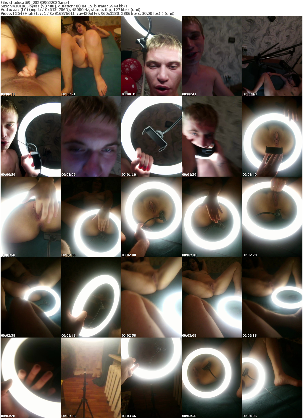 Preview thumb from chudocat69 on 2023-09-05 @ bongacams