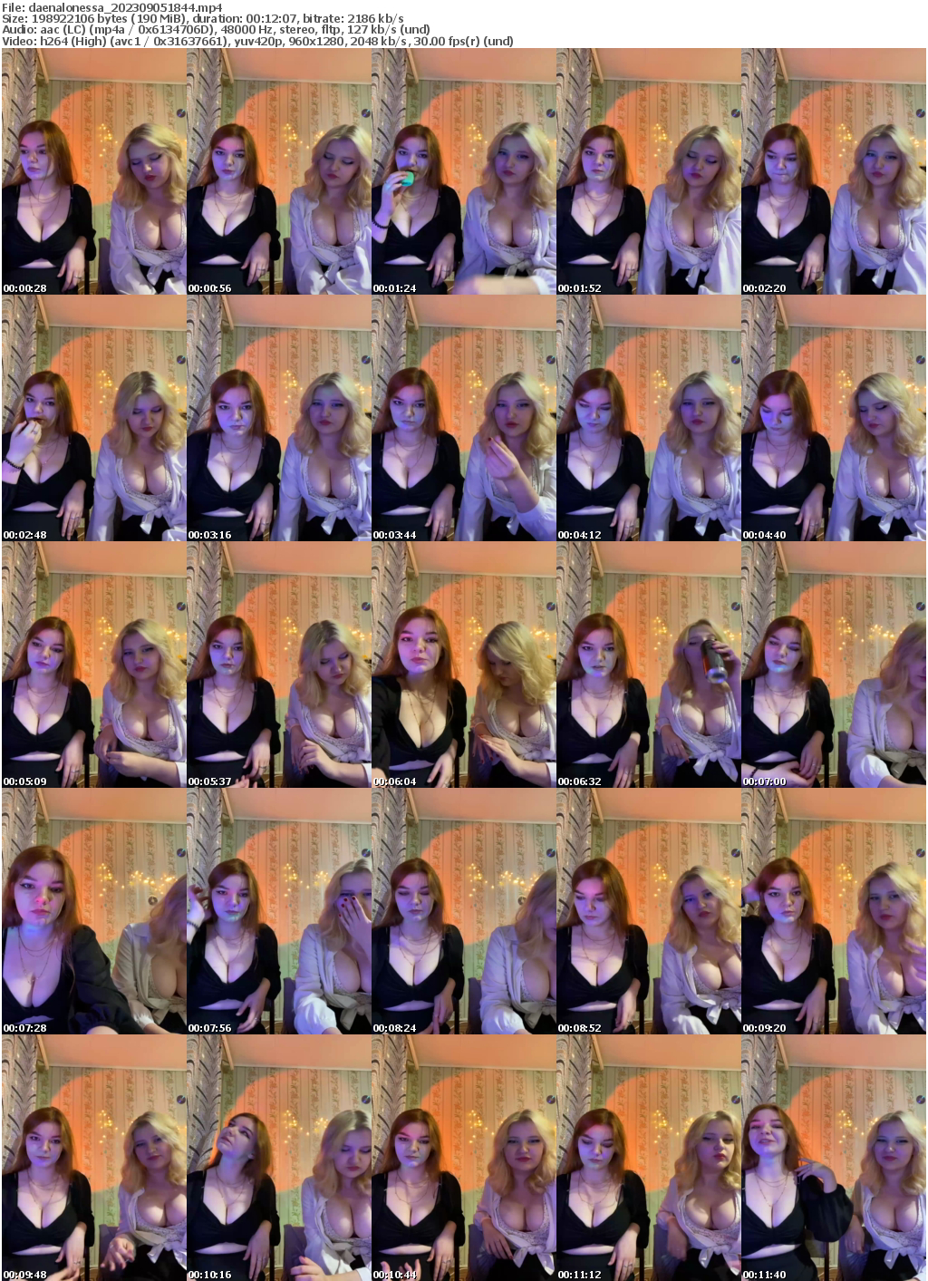 Preview thumb from daenalonessa on 2023-09-05 @ bongacams