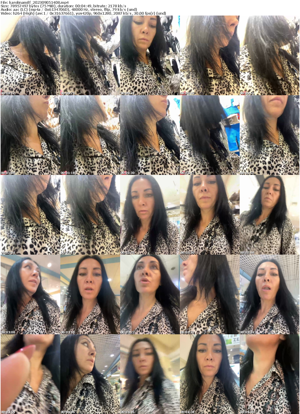 Preview thumb from karolinamilf on 2023-09-05 @ bongacams