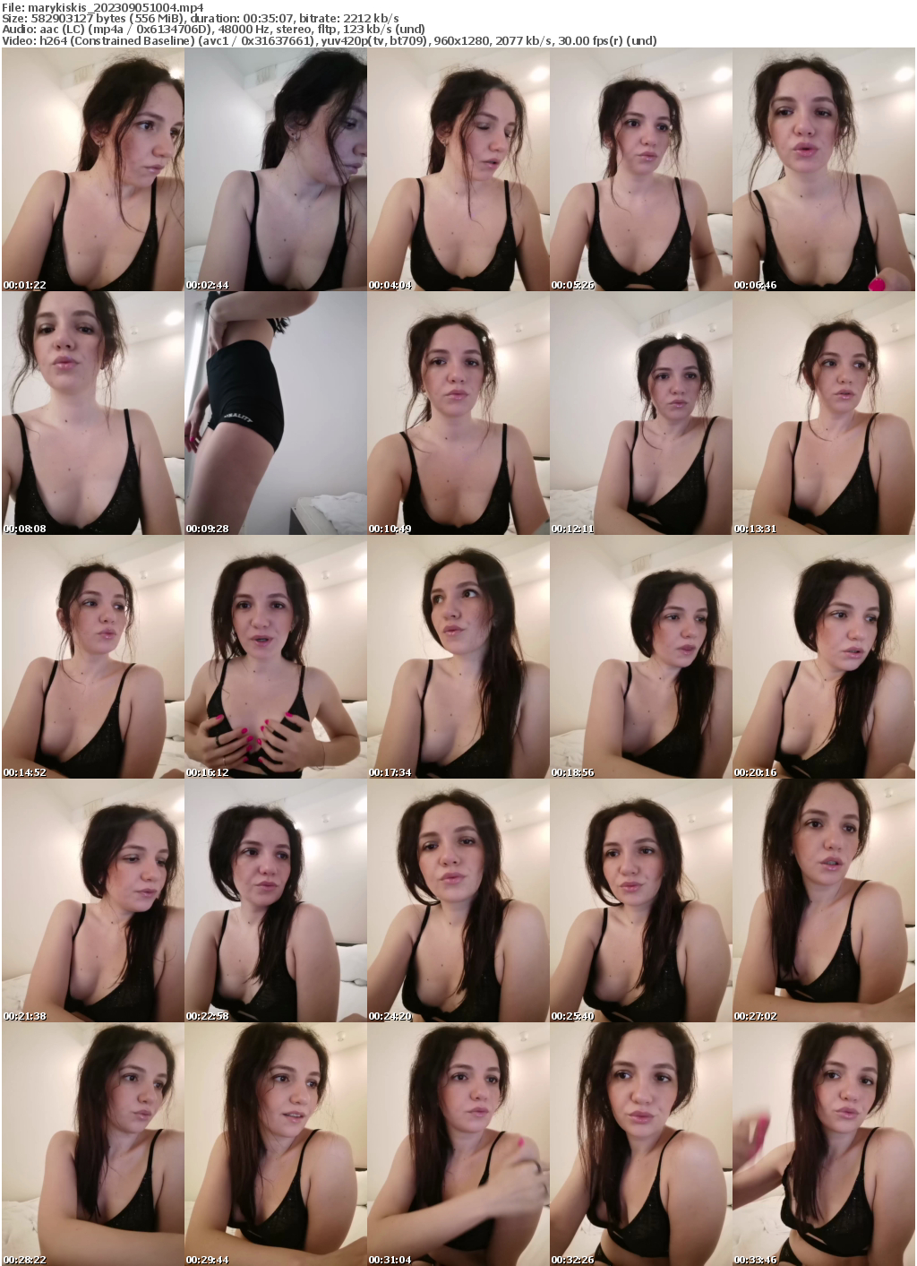 Preview thumb from marykiskis on 2023-09-05 @ bongacams