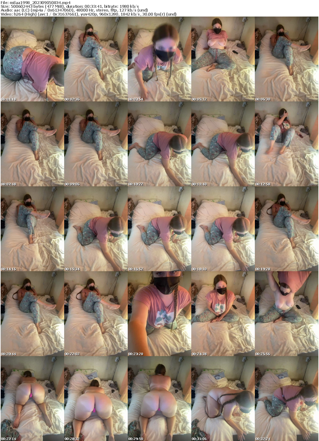 Preview thumb from milaa1998 on 2023-09-05 @ bongacams