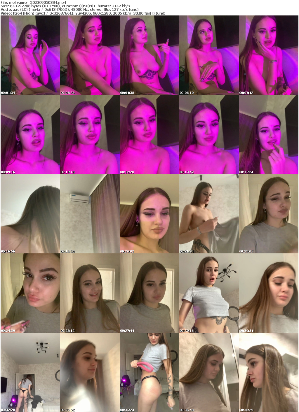 Preview thumb from mollyamor on 2023-09-05 @ bongacams