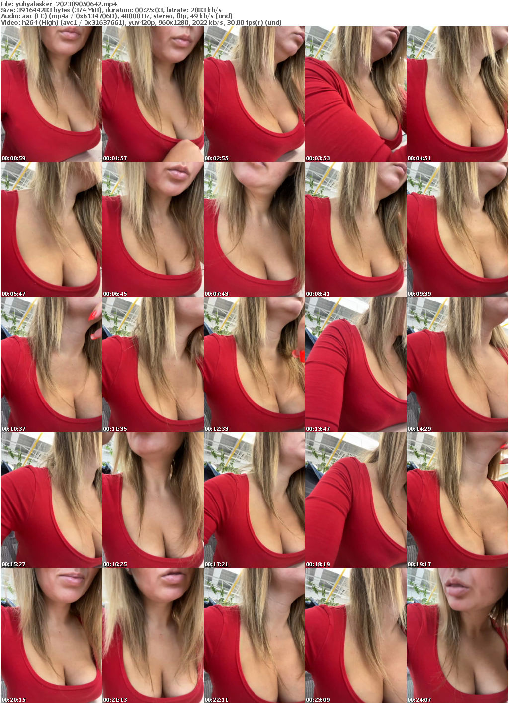 Preview thumb from yuliyalasker on 2023-09-05 @ bongacams