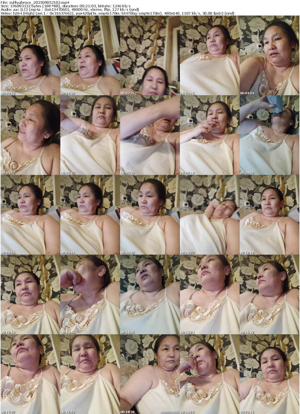 Preview thumb from zulfiyabruce on 2023-09-05 @ bongacams