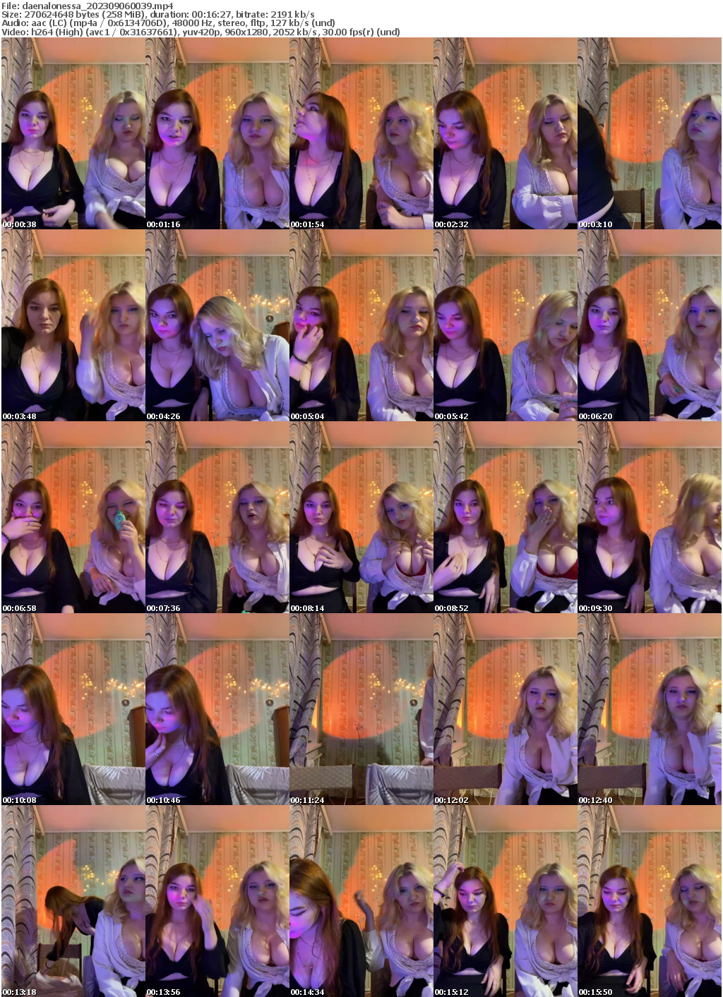 Preview thumb from daenalonessa on 2023-09-06 @ bongacams