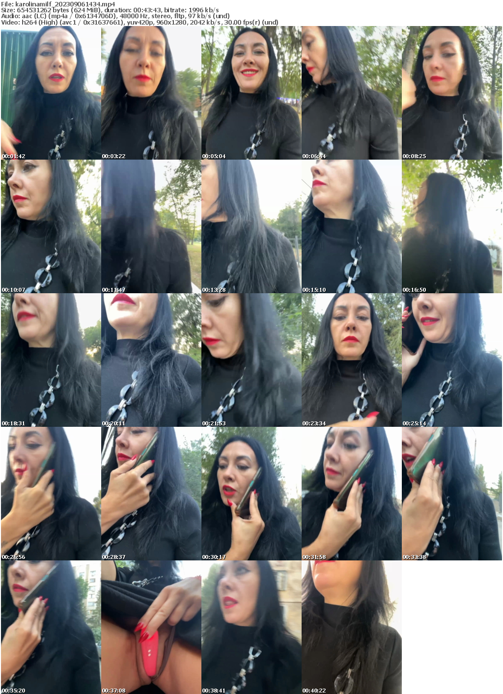 Preview thumb from karolinamilf on 2023-09-06 @ bongacams