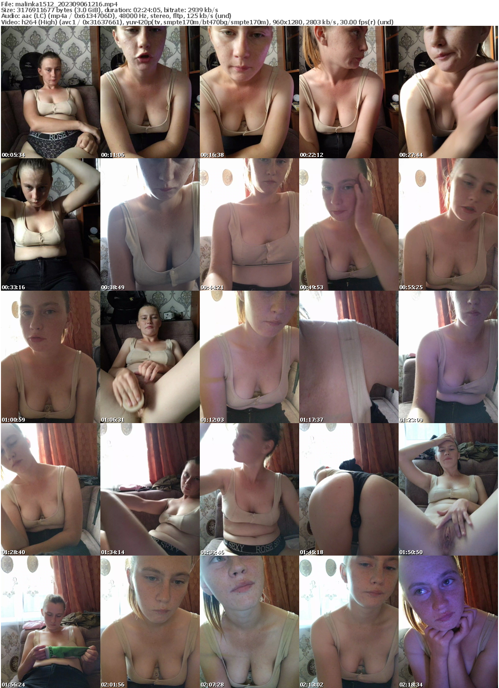 Preview thumb from malinka1512 on 2023-09-06 @ bongacams