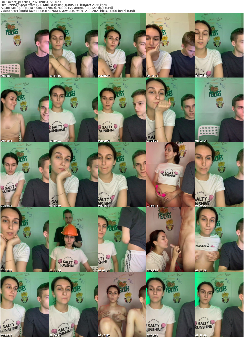 Preview thumb from sweet_peaches on 2023-09-06 @ bongacams