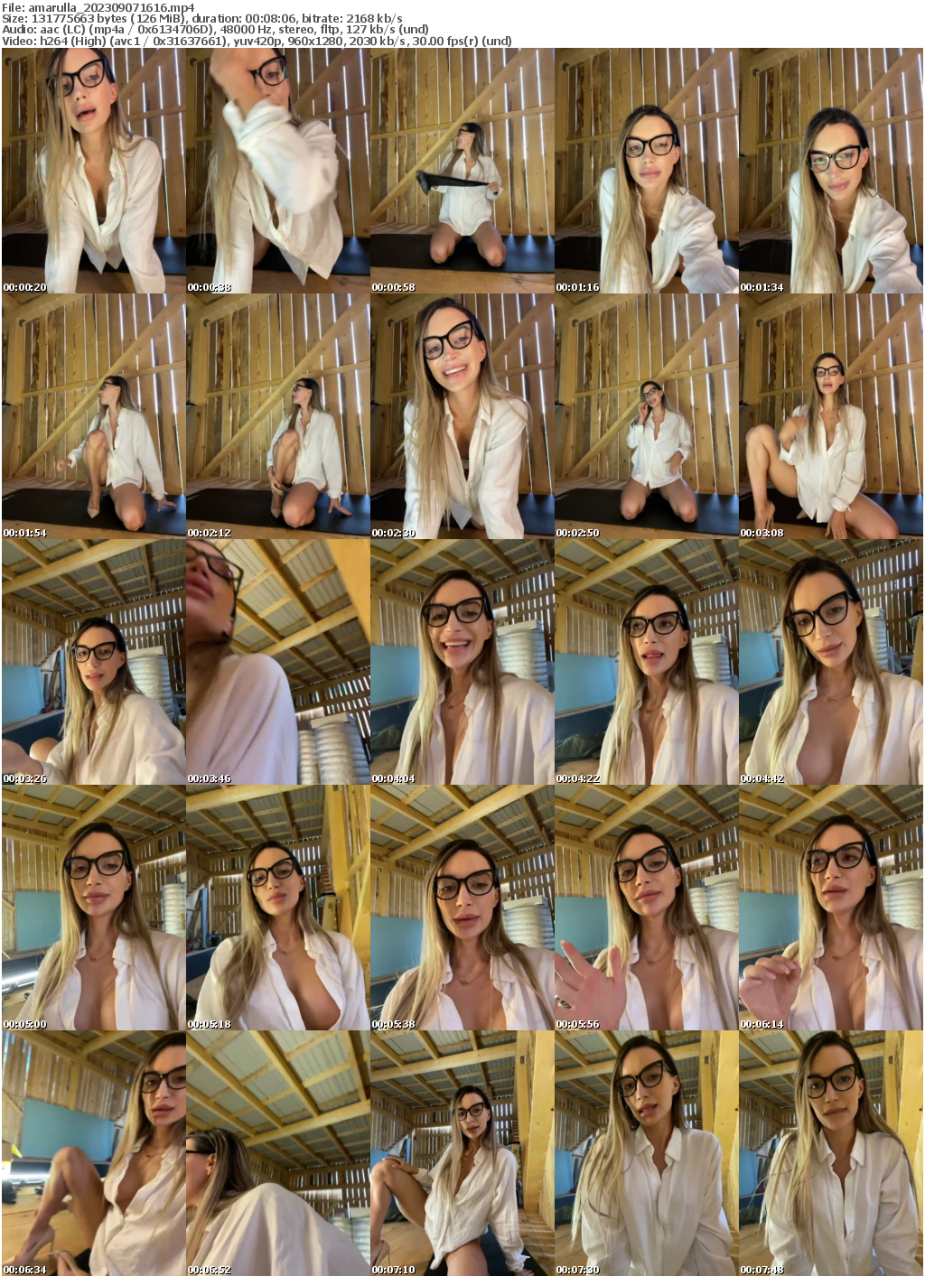 Preview thumb from amarulla on 2023-09-07 @ bongacams