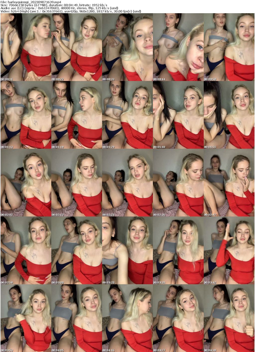 Preview thumb from harleyquinngi on 2023-09-07 @ bongacams