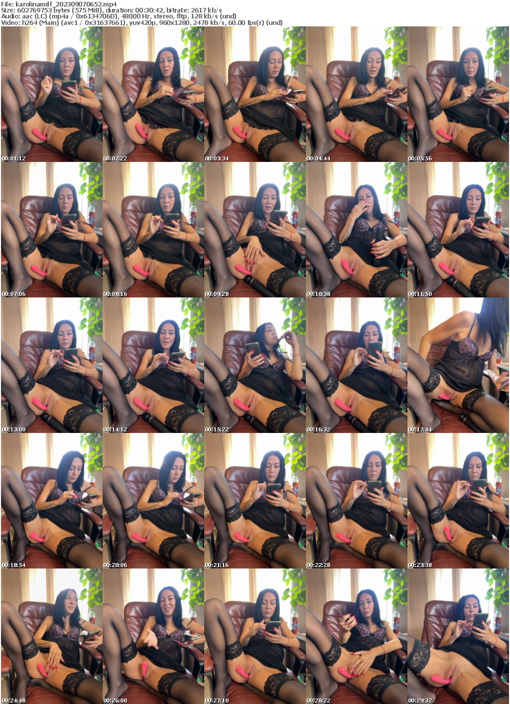 Preview thumb from karolinamilf on 2023-09-07 @ bongacams