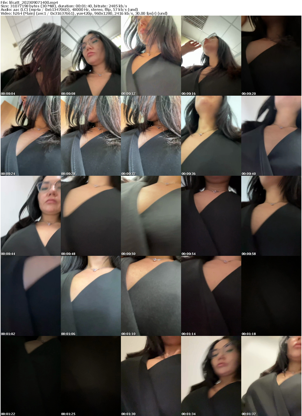 Preview thumb from lilcatt on 2023-09-07 @ bongacams