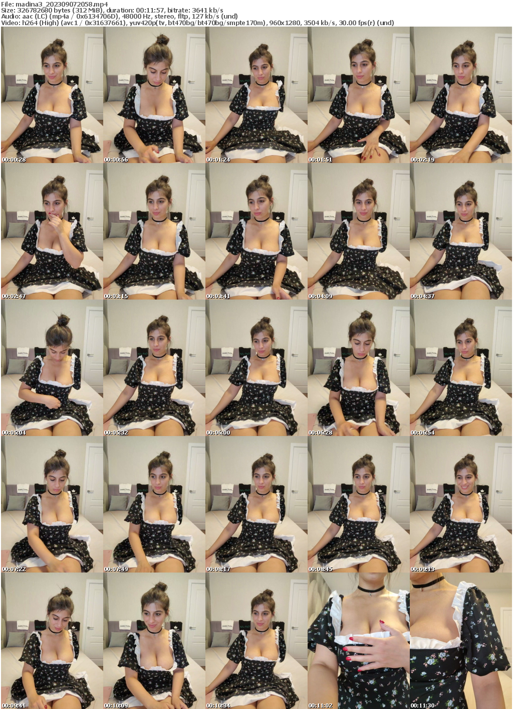 Preview thumb from madina3 on 2023-09-07 @ bongacams