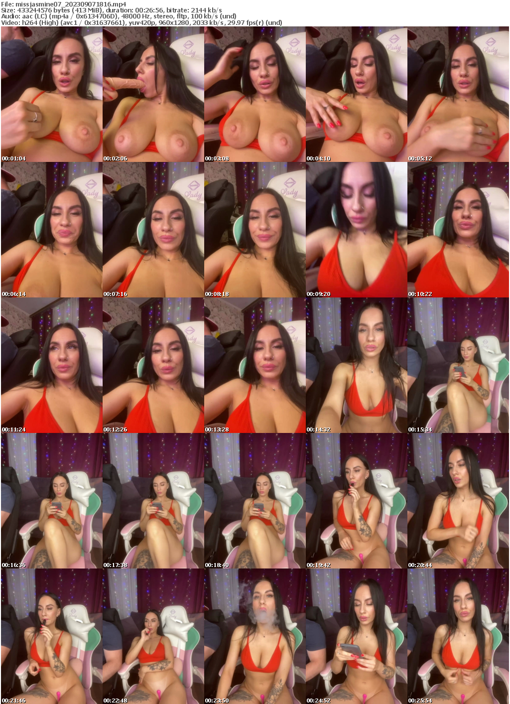 Preview thumb from missjasmine07 on 2023-09-07 @ bongacams