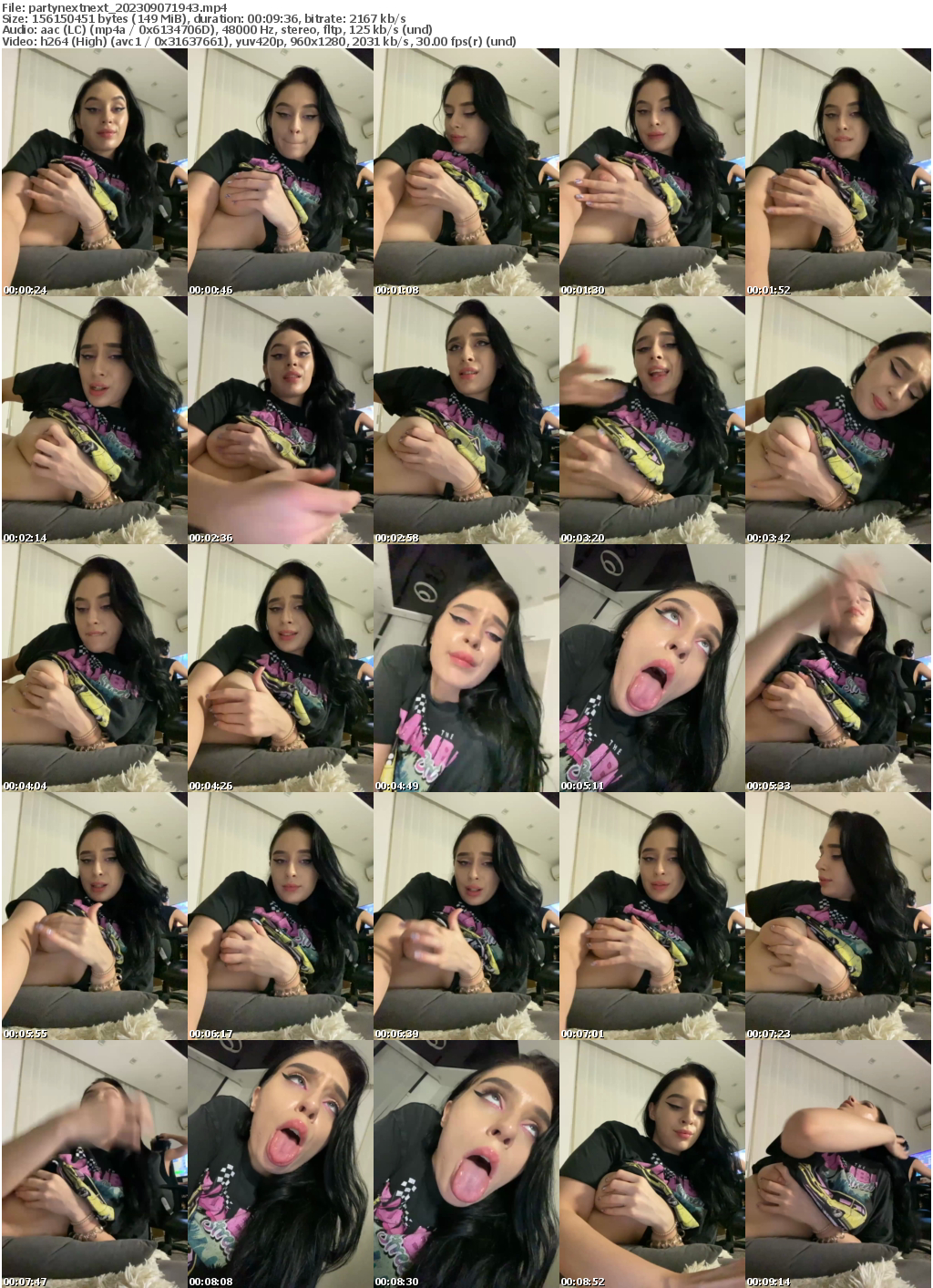 Preview thumb from partynextnext on 2023-09-07 @ bongacams