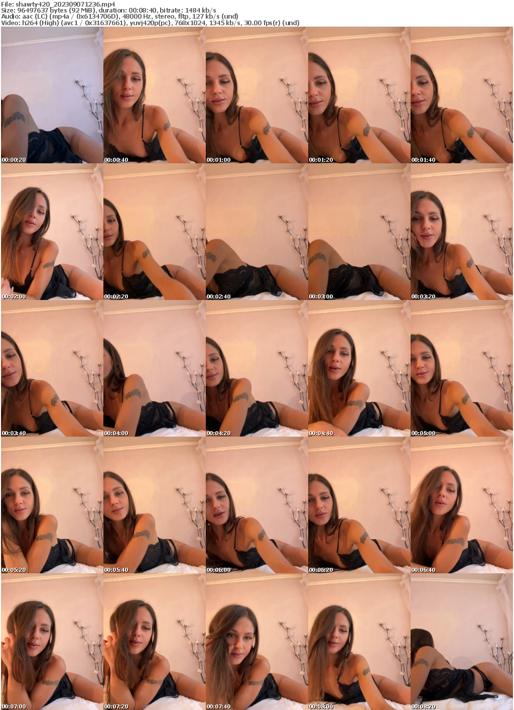 Preview thumb from shawty420 on 2023-09-07 @ bongacams