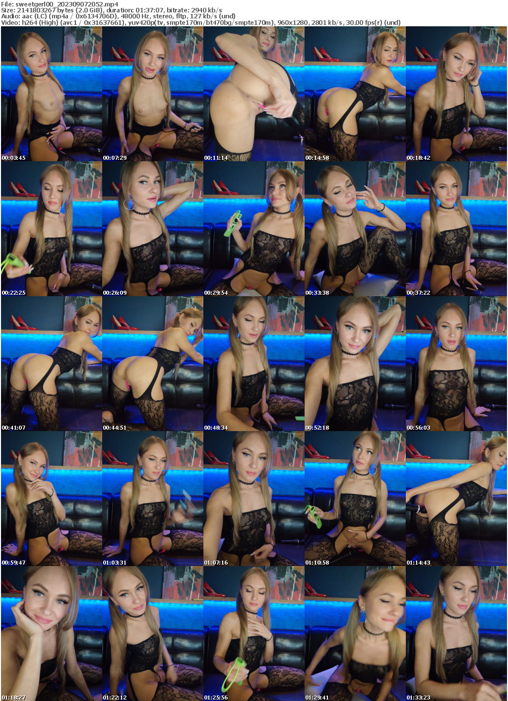 Preview thumb from sweetgerl00 on 2023-09-07 @ bongacams