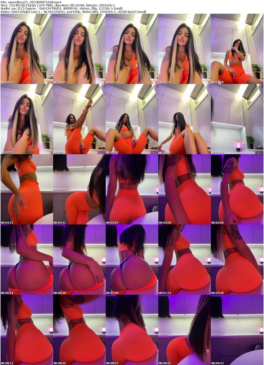 Preview thumb from sweetkira25 on 2023-09-07 @ bongacams