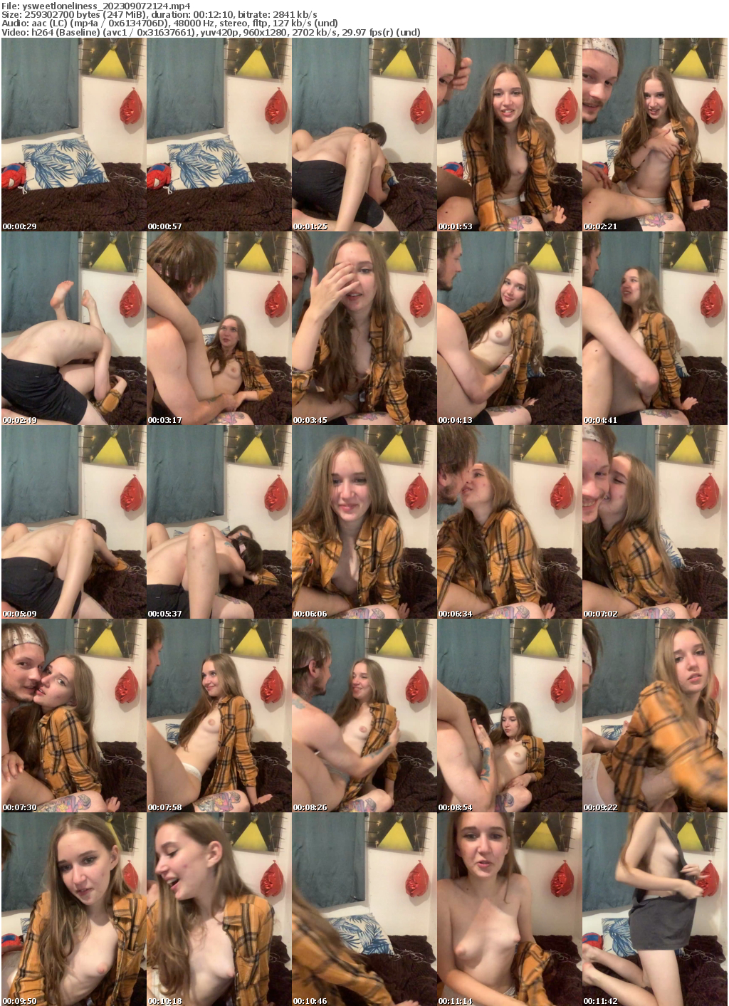 Preview thumb from ysweetloneliness on 2023-09-07 @ bongacams