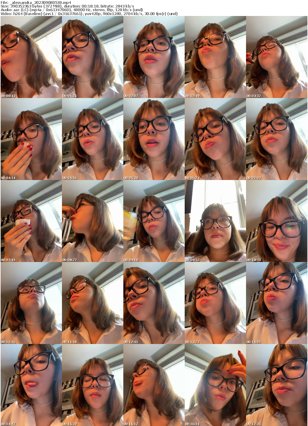 Preview thumb from _alessandra on 2023-09-08 @ bongacams