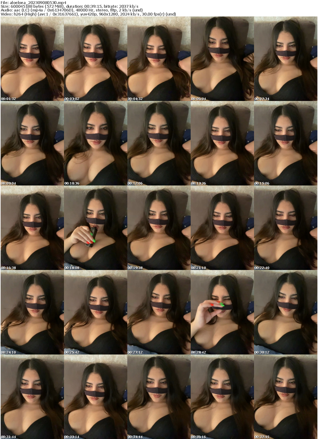 Preview thumb from aloeloea on 2023-09-08 @ bongacams