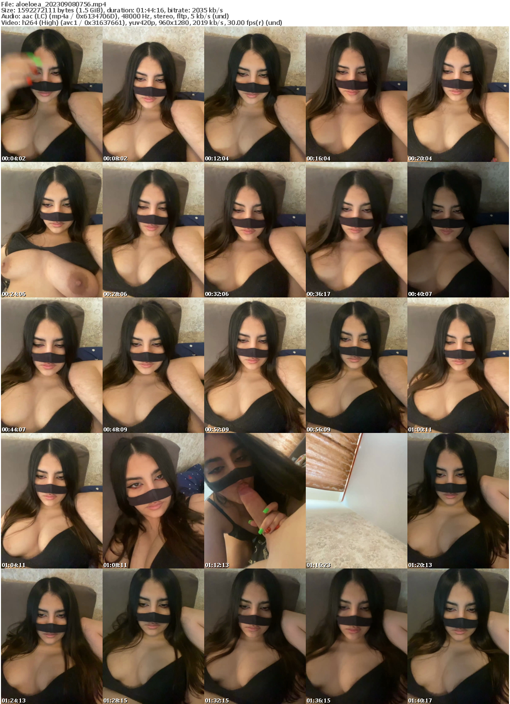 Preview thumb from aloeloea on 2023-09-08 @ bongacams