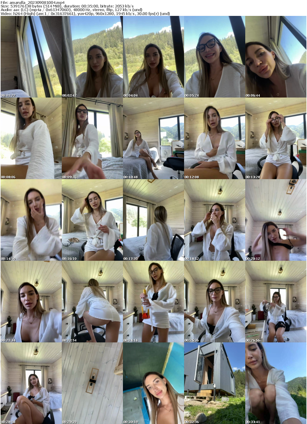 Preview thumb from amarulla on 2023-09-08 @ bongacams