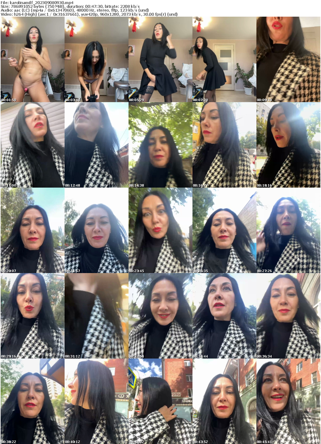 Preview thumb from karolinamilf on 2023-09-08 @ bongacams