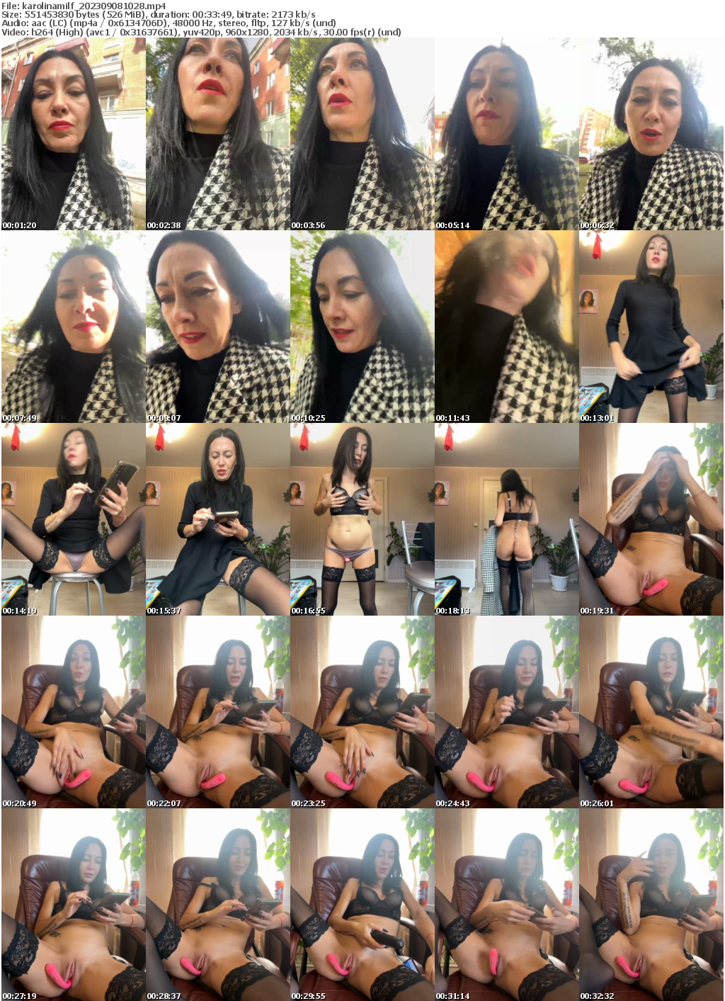 Preview thumb from karolinamilf on 2023-09-08 @ bongacams