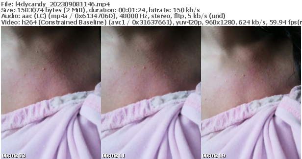 Preview thumb from l4dycandy on 2023-09-08 @ bongacams