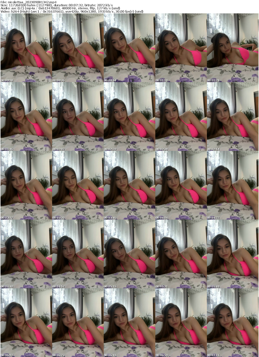 Preview thumb from nicolettaa on 2023-09-08 @ bongacams