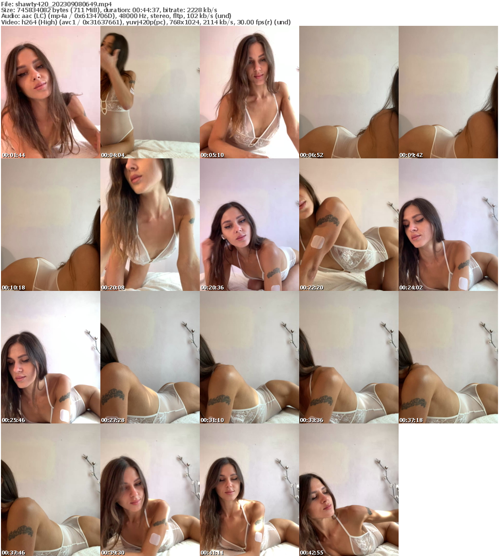 Preview thumb from shawty420 on 2023-09-08 @ bongacams