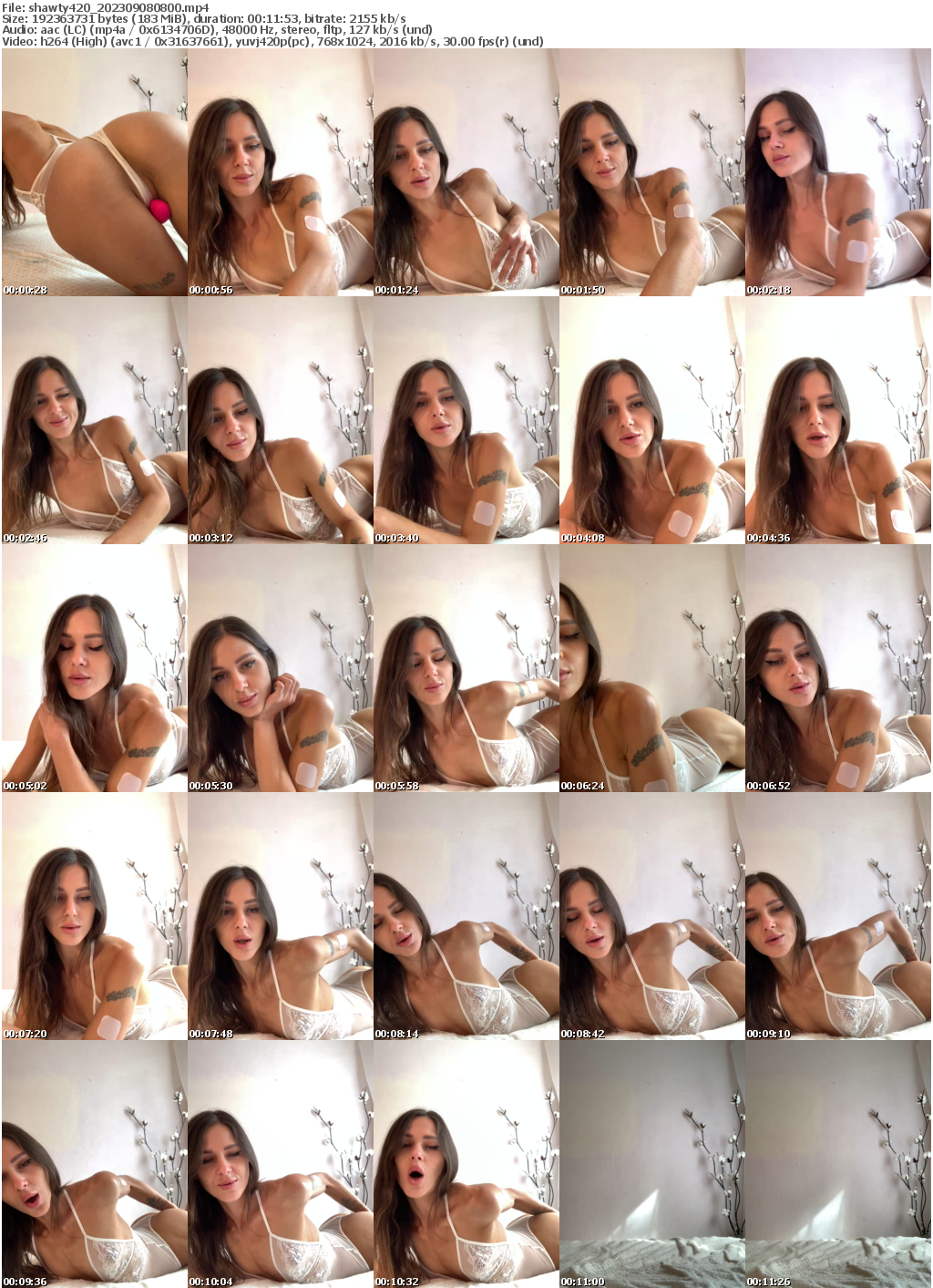 Preview thumb from shawty420 on 2023-09-08 @ bongacams