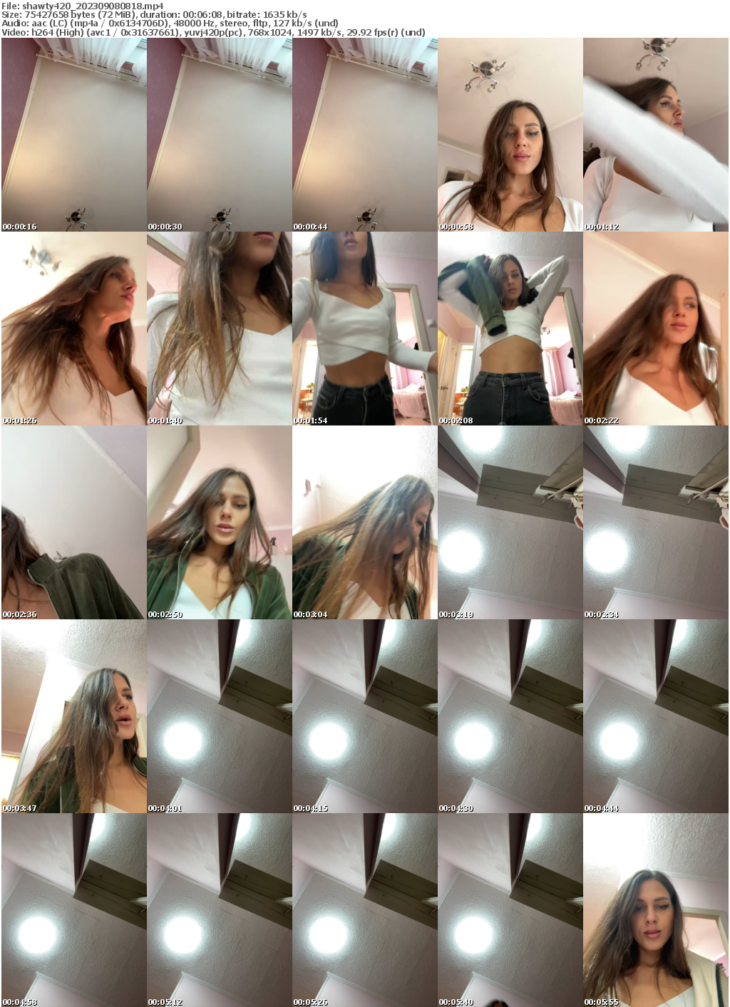 Preview thumb from shawty420 on 2023-09-08 @ bongacams