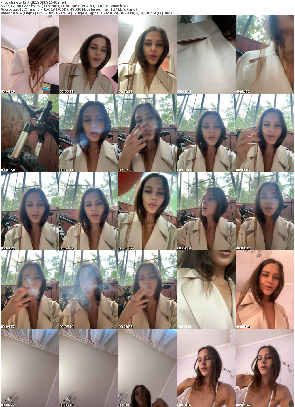 Preview thumb from shawty420 on 2023-09-08 @ bongacams