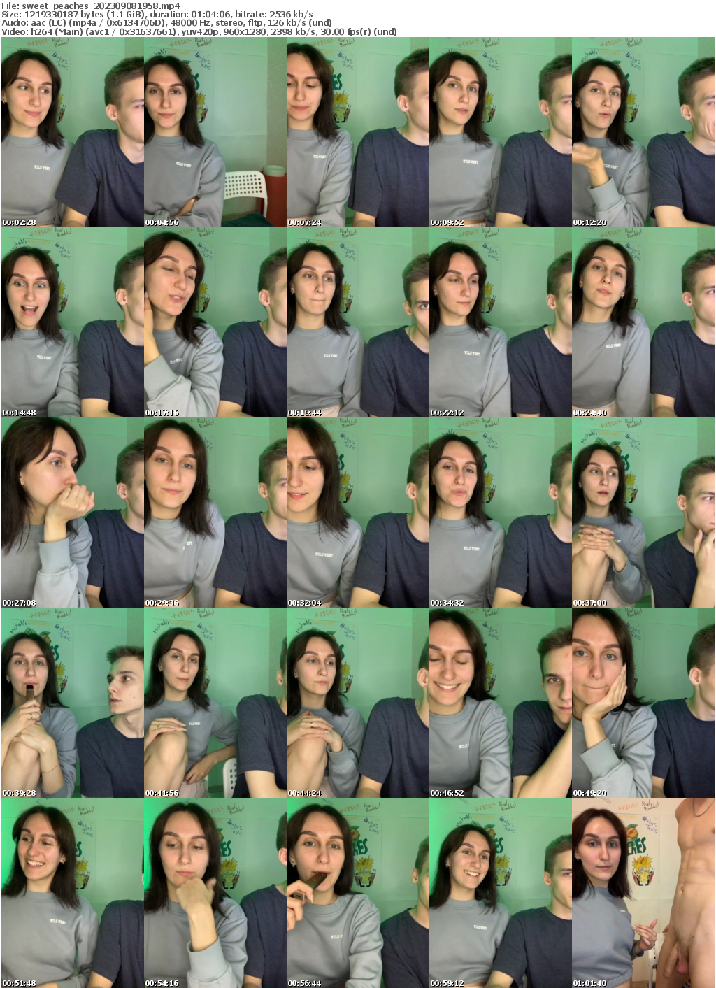 Preview thumb from sweet_peaches on 2023-09-08 @ bongacams