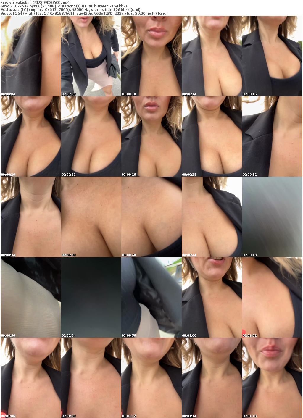 Preview thumb from yuliyalasker on 2023-09-08 @ bongacams