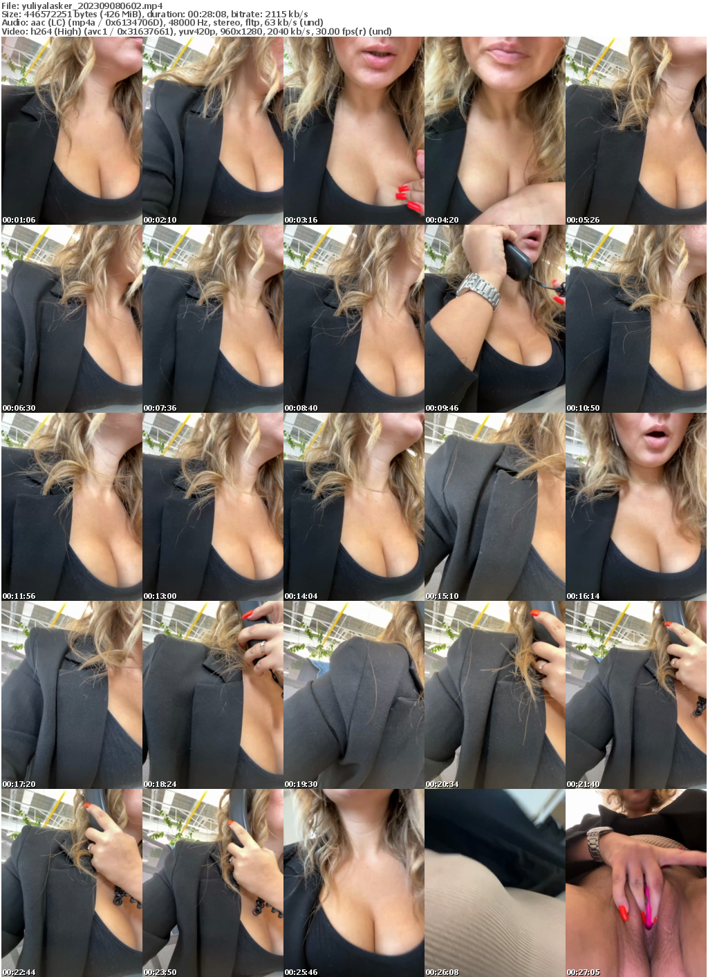 Preview thumb from yuliyalasker on 2023-09-08 @ bongacams