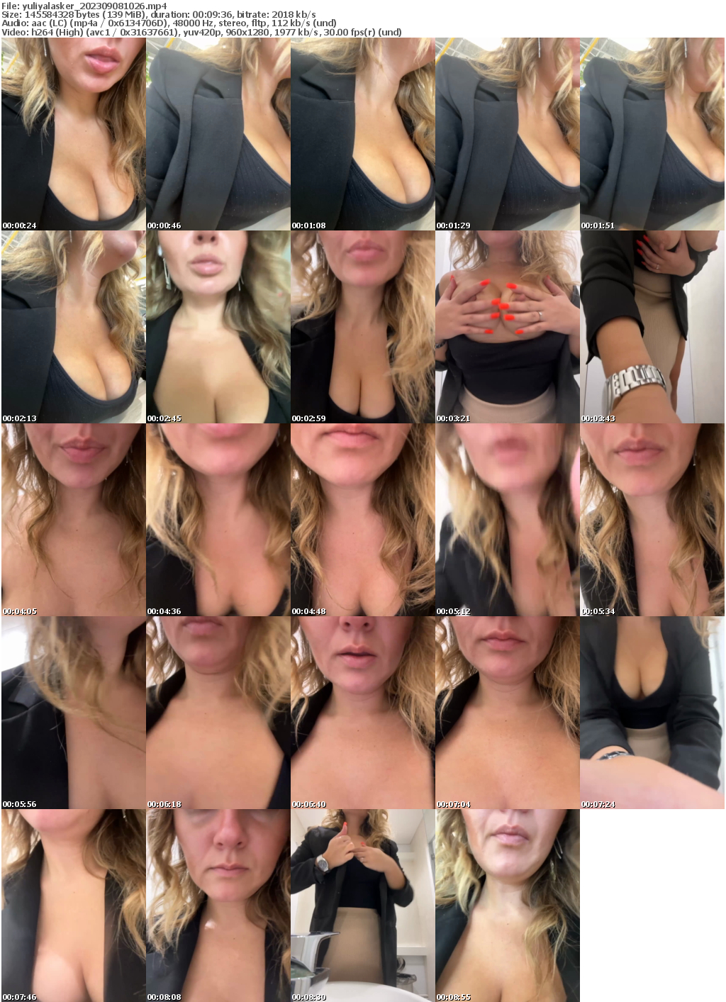 Preview thumb from yuliyalasker on 2023-09-08 @ bongacams