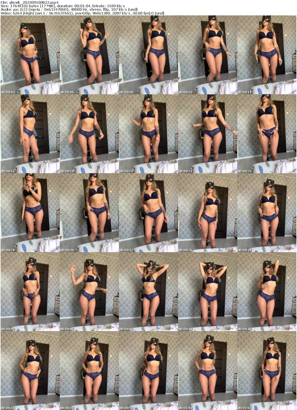 Preview thumb from alisvik on 2023-09-10 @ bongacams