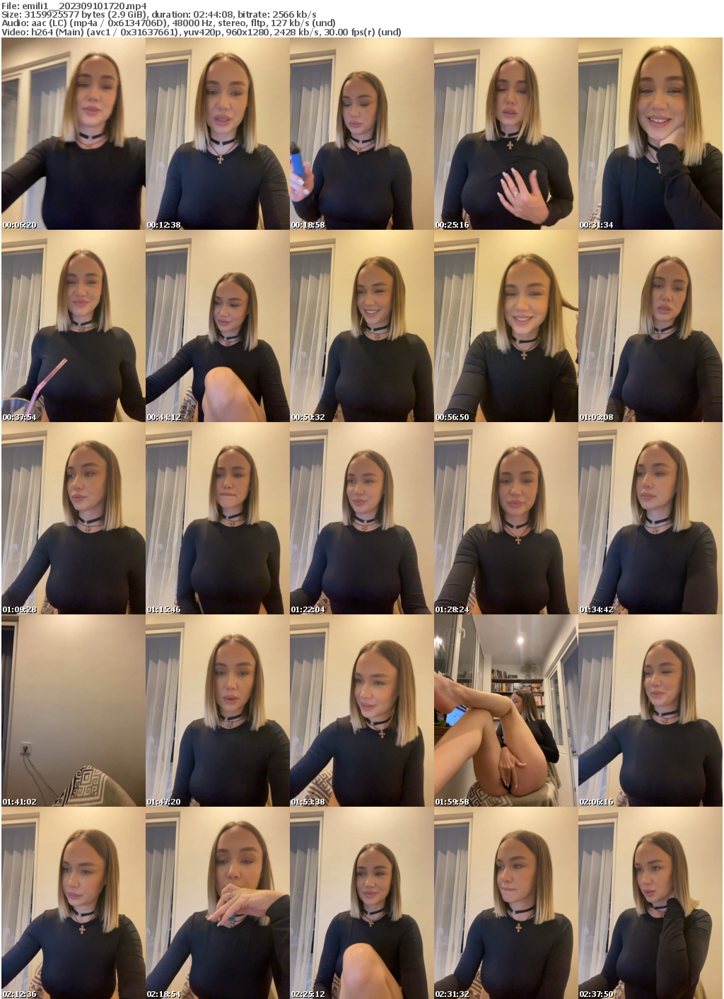 Preview thumb from emili1_ on 2023-09-10 @ bongacams