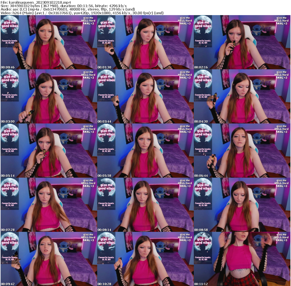 Preview thumb from karolinaqueen on 2023-09-10 @ bongacams